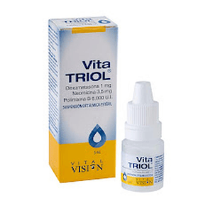 VITATRIOL GOTAS OFT X 5 ML- DEXAMETASONA+ NEOMICINA+ POLIMIXINA- VITALIS- 17-F
