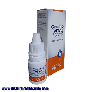 CROMOGLICATO 4% GOTAS OFT X 5 ML (CROMOVITAL) - - VITALIS- 17-E