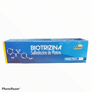 BIOTRIZINA 1% TUBO X 30 GR- SULFADIAZINA DE PLATA 1%- BIOESTERIL- - UBI 8-D