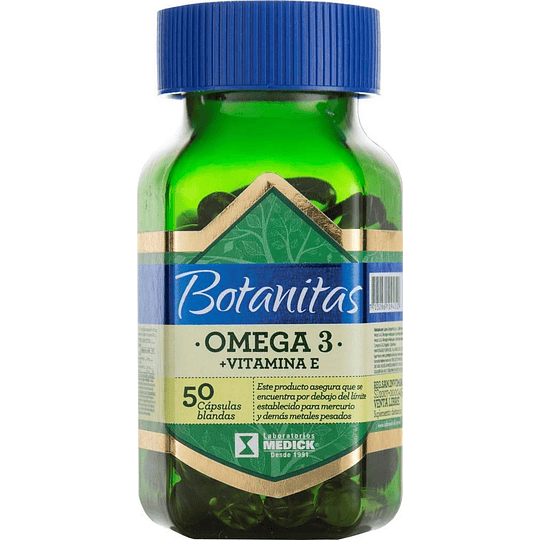 OMEGA 3 + VIT E X 50 CAP BLANDA --MEDICK UBI 13-D*