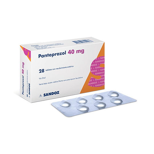 PANTOPRAZOL 40 MG X 28 TAB- - SANDOZ- VTO 0- UBI 23-B