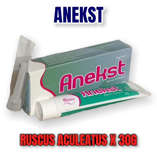 ANEKST UNG RECTAL X 30 GR -RUSCUS ACULEATUS + CASTAÑO DE INDIAS+ ARNICA+ HAMAMELIS+ MANZANILLA-IMPRO