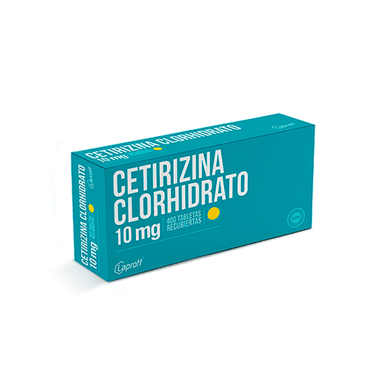 CETIRIZINA 10 MG X 400 TAB- - LAPROFF- VTO 0- UBI 14-E