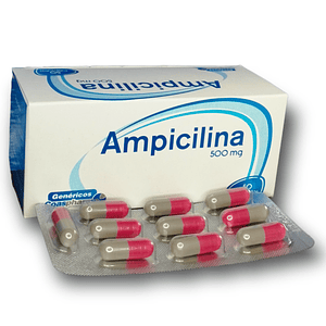 AMPICILINA 500 MG X 50 CAP- - COASPHARMA- 5-D
