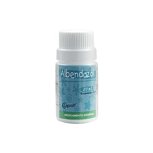 ALBENDAZOL 4% SUSP X 20 ML- - LAPROFF- - UBI 14-D