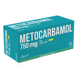 METOCARBAMOL 750 MG X 300 TAB- - LAPROFF- VTO 0- UBI 15-A