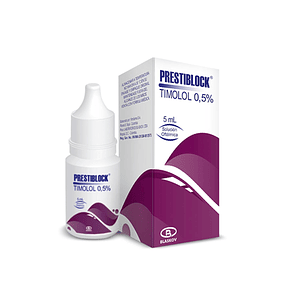 TIMOLOL 0.5% GOTAS OFT X 5 ML (PRESTIBLOK) - - BLASKOV- 18-F