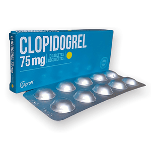 CLOPIDOGREL 75 MG X 10 TAB- - LAPROFF- - UBI 14-E