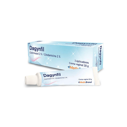 DAGYNFIL CREMA VAG X 20 GR -CLINDAMICINA+CLOTRIMAZOL-MEDICBRAND UBI 7-F