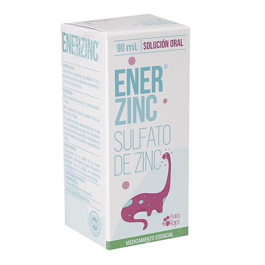 ENER ZINC SOLUCION ORAL X 90 ML -SULFATO DE ZINC -LAPROFF -VTO NOV 26 -UBI 17-D