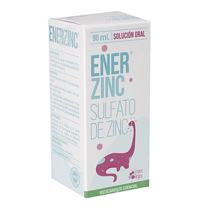 ENER ZINC SOL ORAL X 90 ML- SULFATO DE ZINC- LAPROFF- 10-C