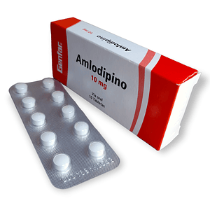 AMLODIPINO 10 MG X 10 TAB - - GENFAR- 7-F