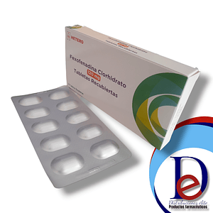 FEXOFENADINA 120 MG X 10 TAB- - HETERO- UBI 13-D