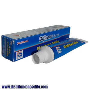 DIFLENAC 1% GEL X 50 GR- DICLOFENACO 1%- BIOQUIFAR- 4-F