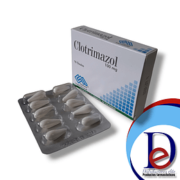 CLOTRIMAZOL 100 MG X 10 OVULOS - -COLMED -VTO OCT 25 -UBI 7-D