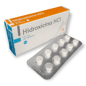 HIDROXICINA 25 MG X 20 TAB - - MEMPHIS- 15-D
