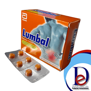 LUMBAL X 48 TAB -NAPROXENO+CAFEINA- ABBOTT- UBI 8-D
