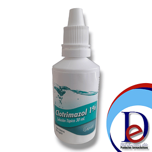 CLOTRIMAZOL 1% SOLUCION X 30 ML- - LAPROFF- - UBI 9-B