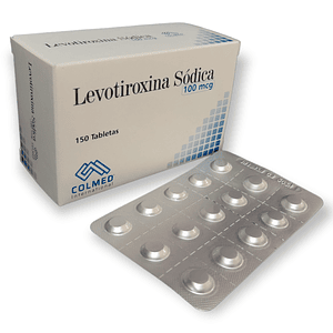 LEVOTIROXINA 100 MCG X 150 TAB- - COLMED- UBI 7-F