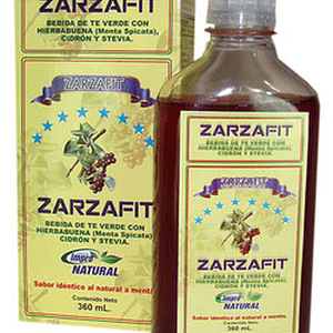 ZARZAFIT JBE X 360 ML- TE VERDE+ HIERBA BUENA+ CIDRON+ STEVIA- IMPROFARME- 11-F