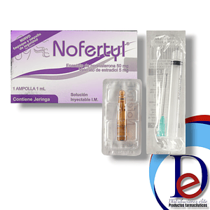NOFERTYL X 1 AMP- ESTRADIOL+ NORETISTERONA- LAFRANCOL- - UBI 18-D