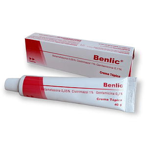 BENLIC CREMA X 40 GR - BETAMETASONA+ CLOTRIMAZOL+ NEOMICINA- PROFMA- 17-A