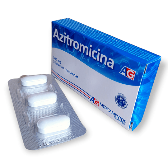 AZITROMICINA 500 MG X 3 TAB- - AG- VTO AGO 26- UBI 1-B