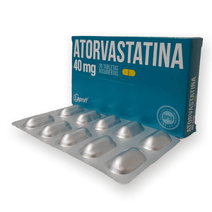 ATORVASTATINA 40 MG X 30 TAB- - LAPROFF- - UBI 11-E