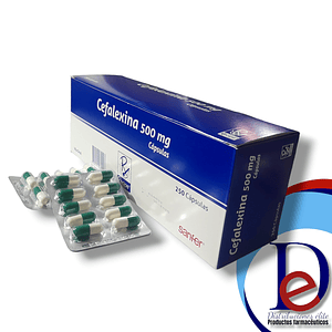 CEFALEXINA 500 MG X 250 CAP- - RECIPE- UBI 18-A