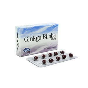 GINKGO BILOBA 40 MG X 20 CAP --COLMED UBI 7-E