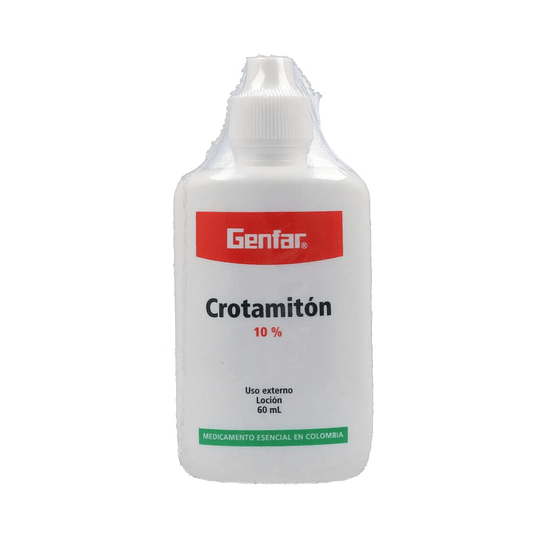 CROTAMITON 10% LOCION X 60 ML --GENFAR UBI 7-F