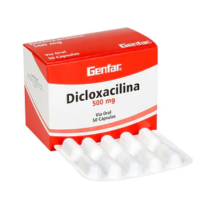 DICLOXACILINA 500 MG X 50 CAP --GENFAR UBI 21-B