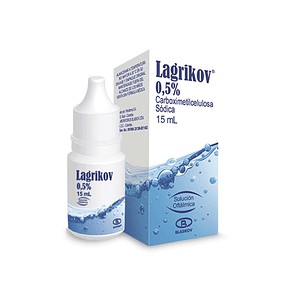 LAGRIKOV 0.5% GOTAS OFT X 15 ML - CARBOXIMETILCELULOSA- BLASKOV- 18-F