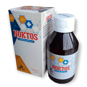 NOKTOS ADULTOS JBE X 120 ML- BROMHEXINA + GUAYACOLATO- RUECAM- 17-E