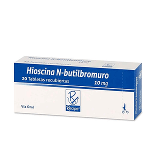 HIOSCINA 10 MG X 20 TAB- - RECIPE- 16-B