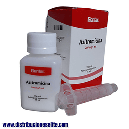 AZITROMICINA 200MG/5ML SUSP X 15 ML - -GENFAR -VTO SEP 24 -UBI 20-A