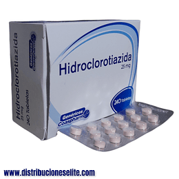 HIDROCLOROTIAZIDA 25 MG X 240 TAB- - COASPHARMA- VTO ABR 26- UBI 6-D