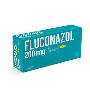 FLUCONAZOL 200 MG X 100 CAP- - LAPROFF- - UBI 9-E