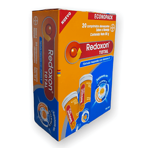 REDOXON TOTAL EFERVEC X 20 TAB ECONOPACK- VITAMINA C+ VITAMINA D+ ZINC- BAYER- - UBI 23-C*