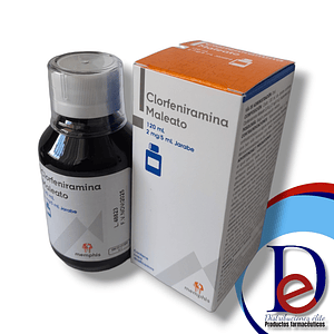 CLORFENIRAMINA 2MG/5ML JBE X 120 ML - - MEMPHIS- 10-F