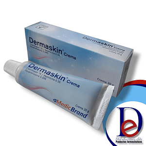DERMASKIN X 20 GR- CLOTRIMAZOL+ NEOMICINA+ DEXAMETASONA- MEDICBRAND- - UBI 22-C