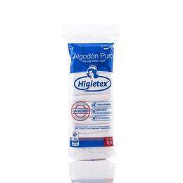 ALGODON HIGIETEX X 100 GR --HIGIETEX- UBI 26-D