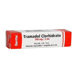 TRAMADOL 100MG/2ML X 1 AMP --GENFAR UBI 7-F