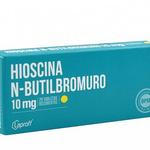 HIOSCINA 10 MG X 20 TAB - - LAPROFF- 14-F