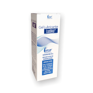GEL LUBRICANTE INTIMO LUDIKA X 50GR- - ECAR- 10-B*