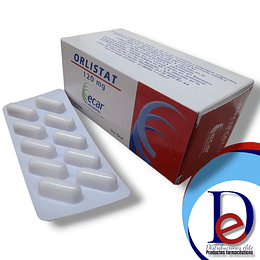 ORLISTAT 120 MG X 60 CAP- - ECAR- VTO OCT 25- UBI