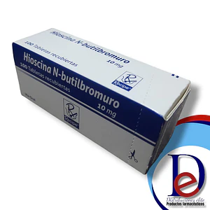 HIOSCINA 10 MG X 100 TAB- - RECIPE- UBI 21-D