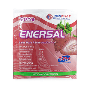 ENERSAL FRESA X 30 SBS- SALES DE REHIDRATACION SUERO- ROCIPHAR- - UBI 23-A