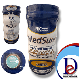 MEDSURE ADULTOS X 700 GR- CALOSTRO BOVINO+ GANODERMA+ VITAMINAS Y MINERALES- MEDICALSYSTEM- - UBI 28-F