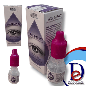 LAGRIMPRO 0.3% GOTAS OFT X 5 ML- HIDROXIPROPILMETILCELULOSA+ LAGRIMAS ARTIFICIALES- BIOESTERIL- - UBI 18-C